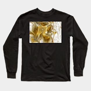 Golden marble Long Sleeve T-Shirt